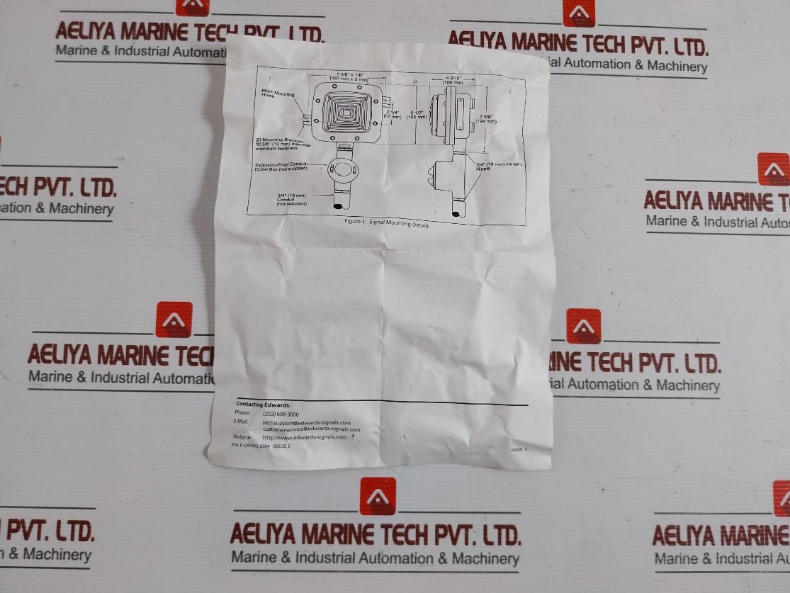 878Ex-n5 Audible Signalling Devices 50/60Hz Edwards Signaling