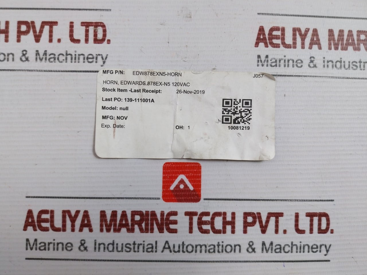 878Ex-n5 Audible Signalling Devices 50/60Hz Edwards Signaling