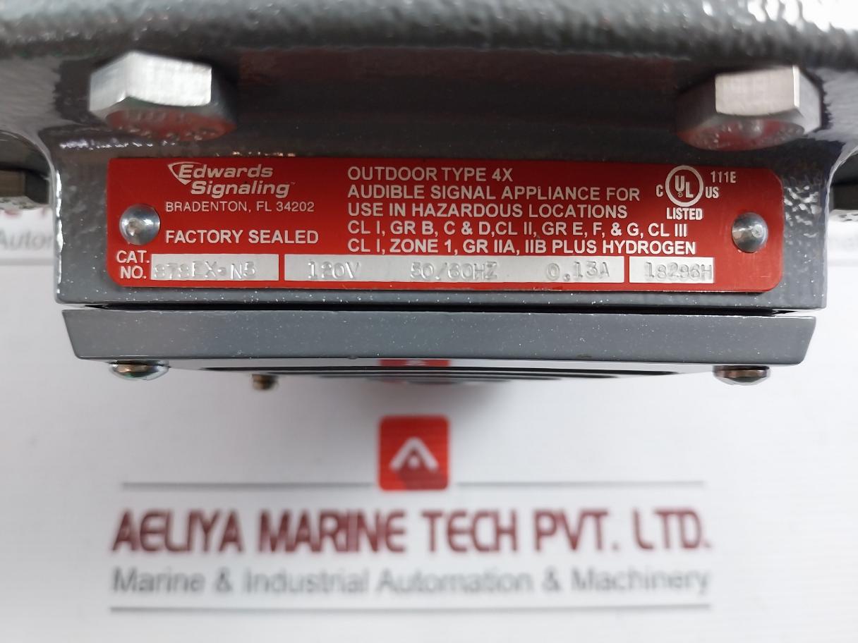 878Ex-n5 Audible Signalling Devices 50/60Hz Edwards Signaling