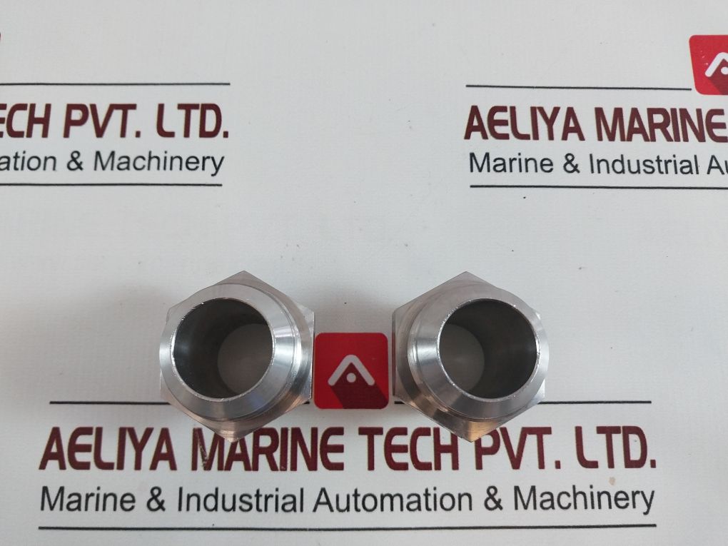 Lot of 2X OCEANEERING 88222241 Straight Union Adapter Male