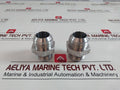 Lot of 2X OCEANEERING 88222241 Straight Union Adapter Male
