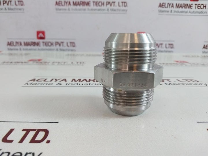 Lot of 2X OCEANEERING 88222241 Straight Union Adapter Male