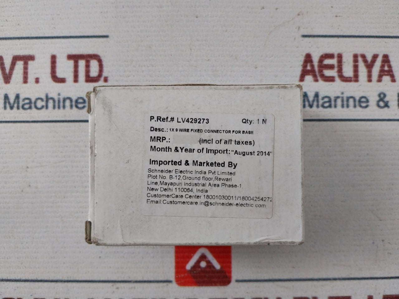 Schneider Electric Lv429273 1X9-wire Fixed Connector For Base