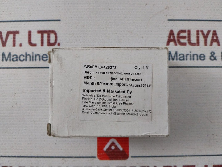 Schneider Electric Lv429273 1X9-wire Fixed Connector For Base