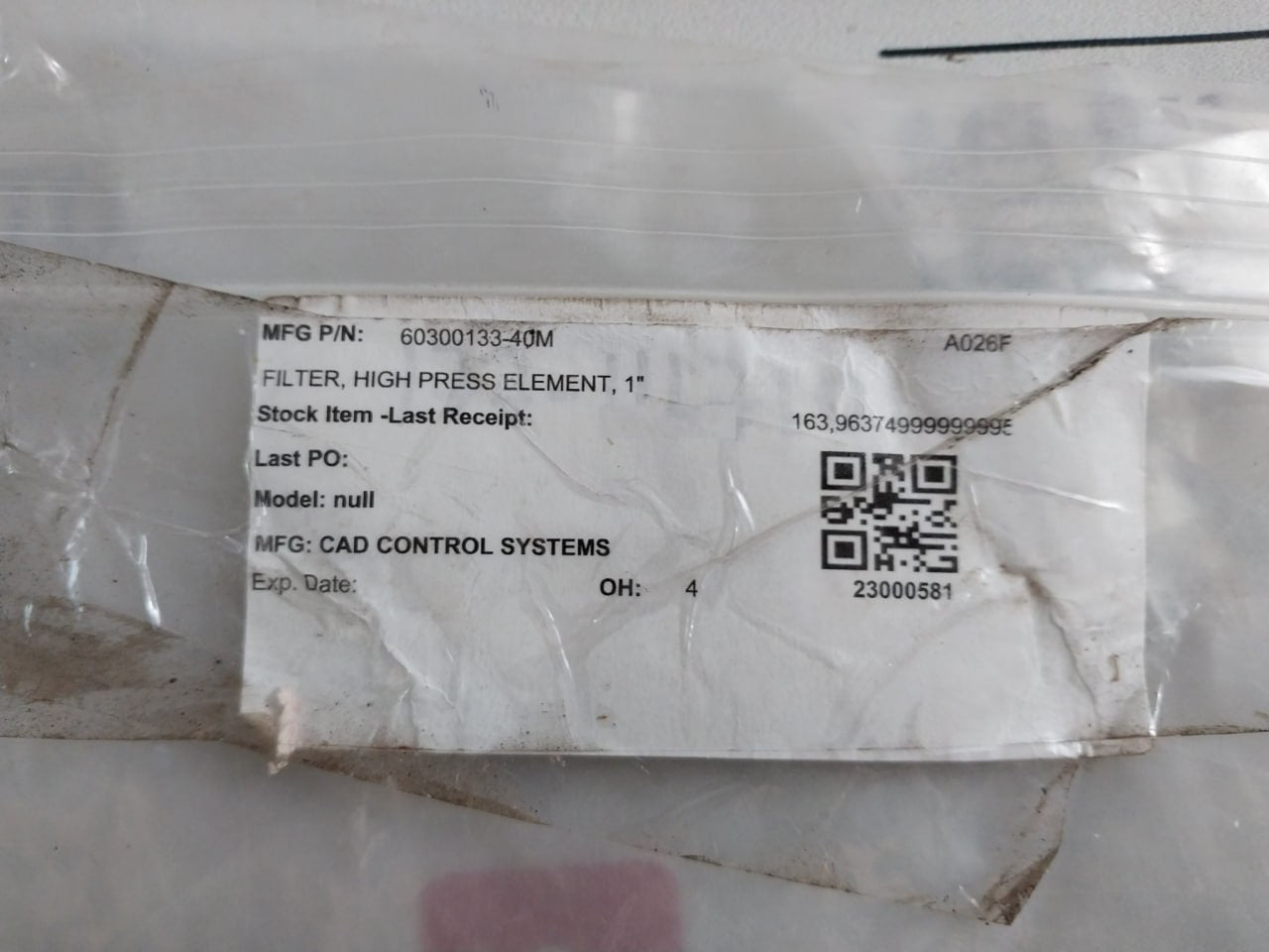 Swift-jb Fje-4-40 Filter Element 60300133-40M