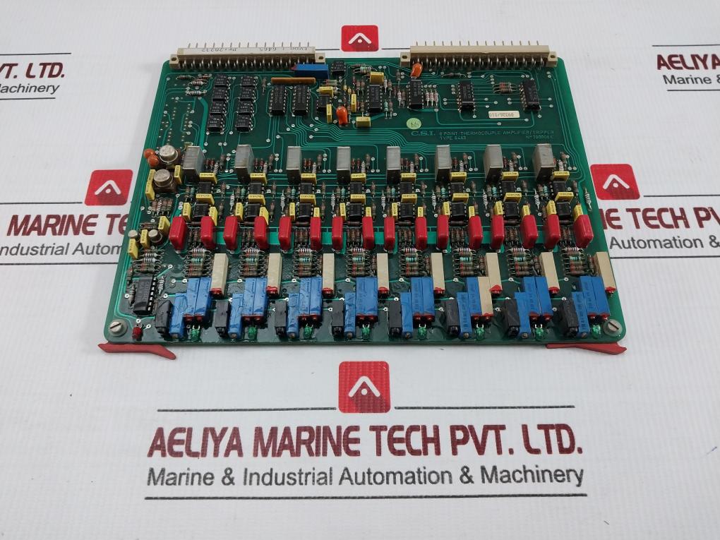 8 Point Thermocouple Amplifier Pcb Module Csi 6463