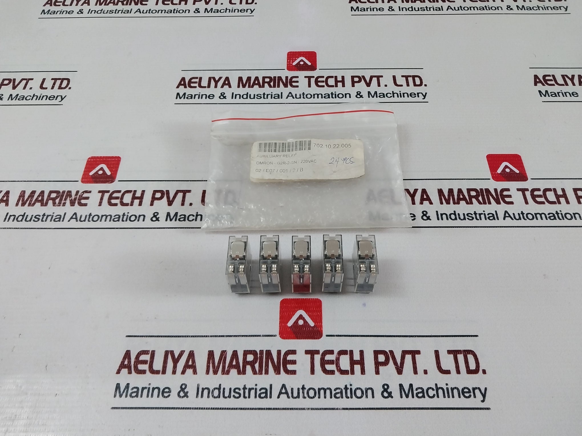 Lot Of 4X Omron G2R-2-sn Auxiliary Relay 5A 250Vac
