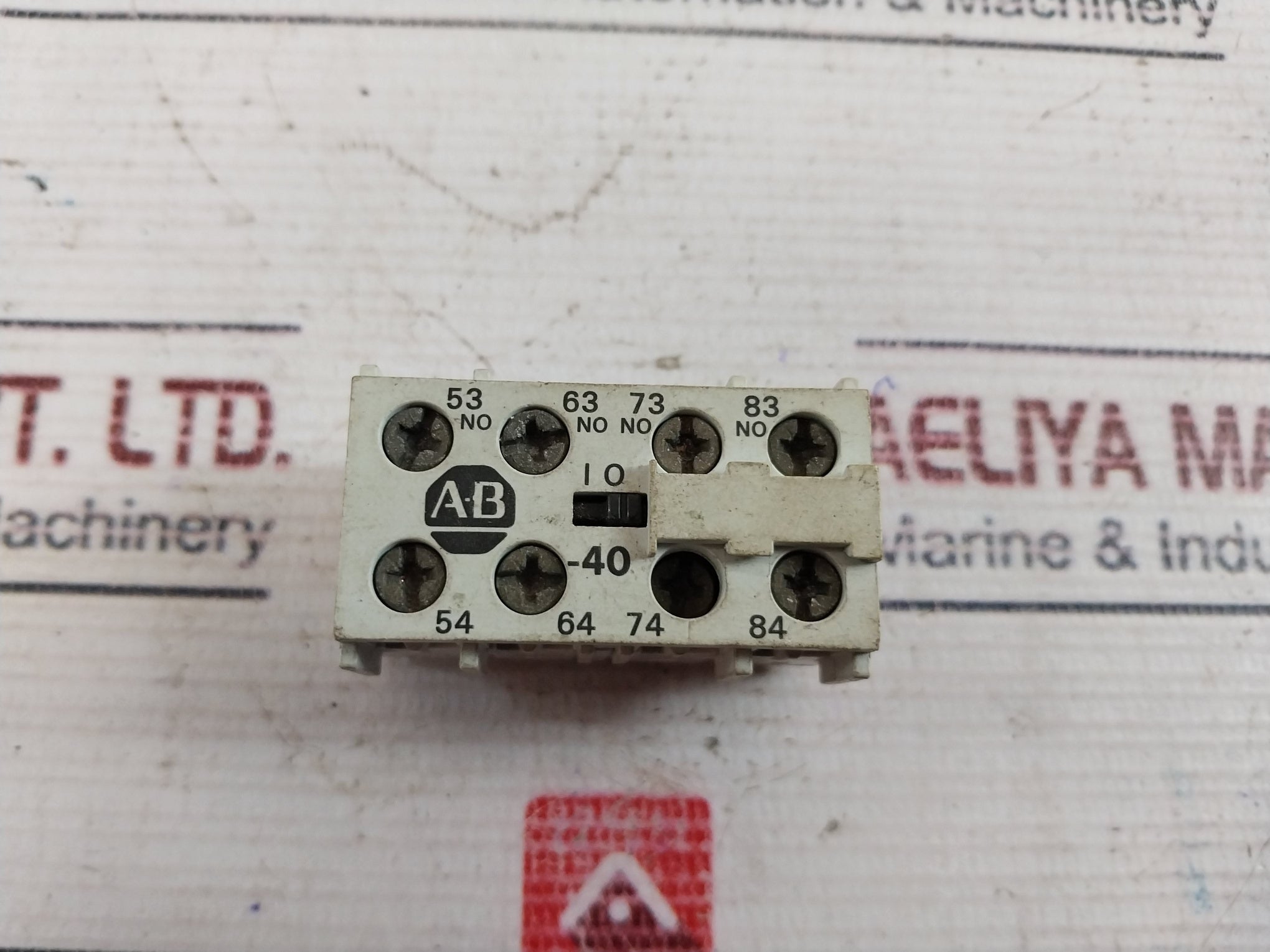 Lot Of 3X Allen-Bradley 195-Ma40 Auxiliary Contacts 500V~10A Ser: A