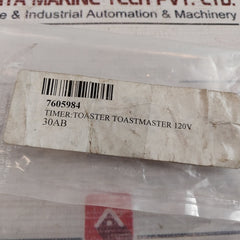 Toastmaster 7605984 Toaster Timer Control 120V