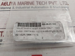 Lot of 2X EBCO 13429 Bubbler Head Handle Valve 030774-002