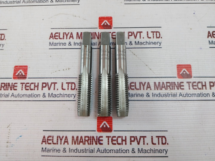 Capital 3/4 X 10 Bsw Threading Taps Set