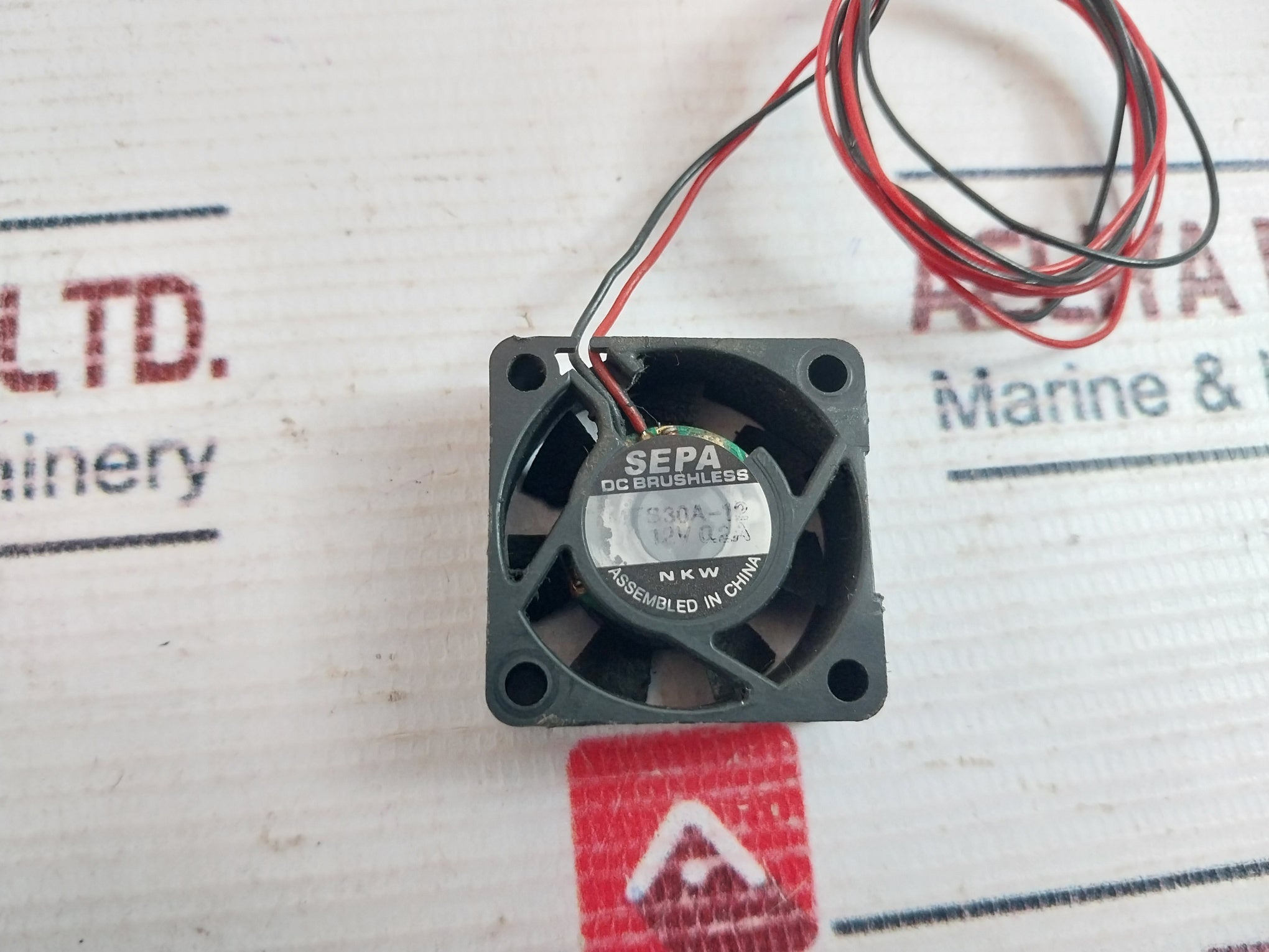 Sepa Mfb30A-12 Mini Dc Brushless Cooling Fan 0.2A Dc12V