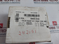 Compair 98650.1832 Service Kit For Valve 08650 1704 & 08650 1017