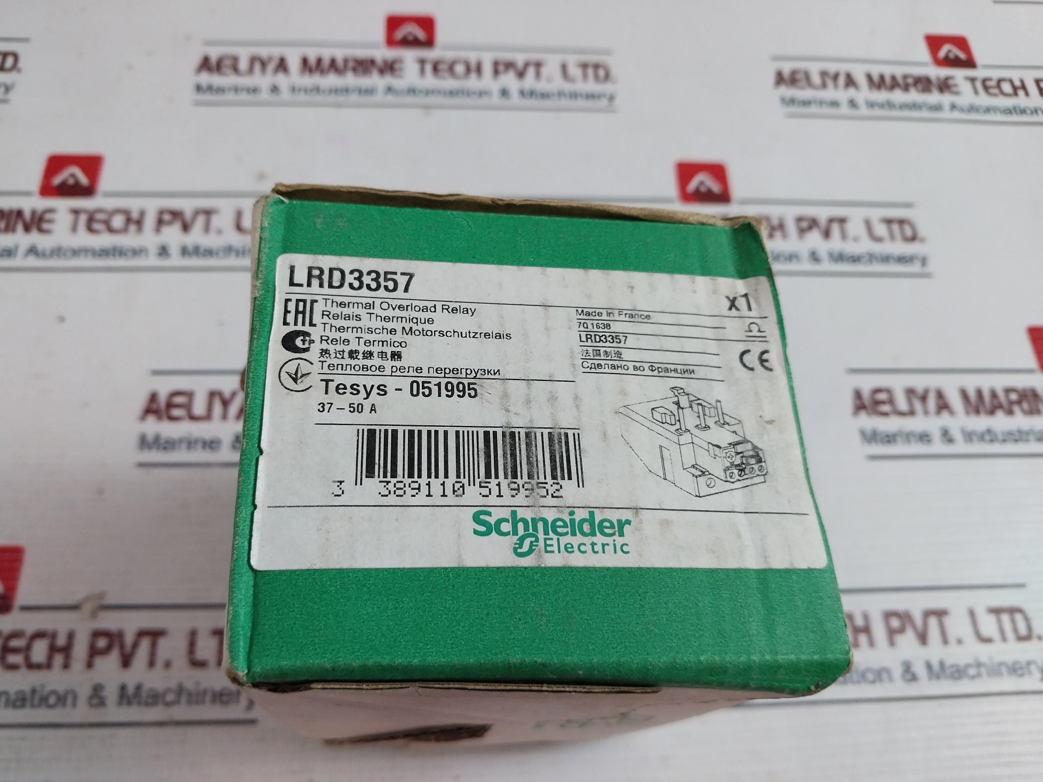 Schneider Electric Lrd3357 Thermal Overload Relay 10A 690V 50/60Hz