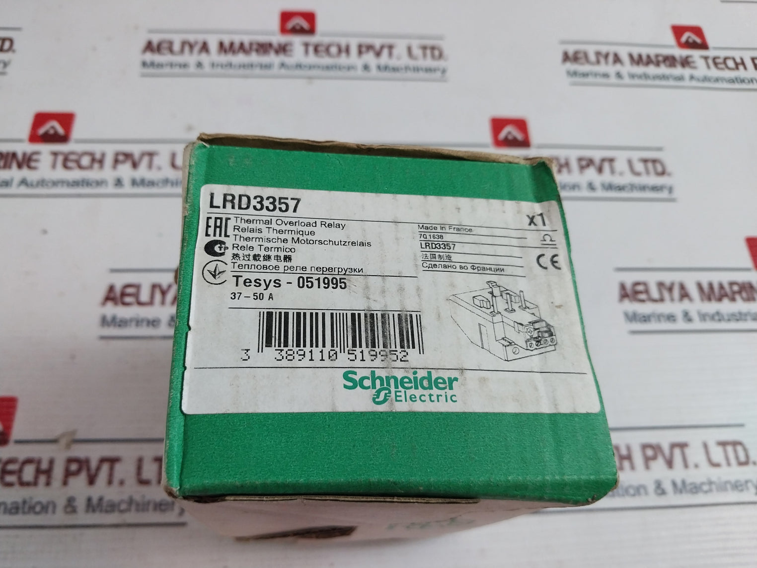 Schneider Electric Lrd3357 Thermal Overload Relay 10A 690V 50/60Hz