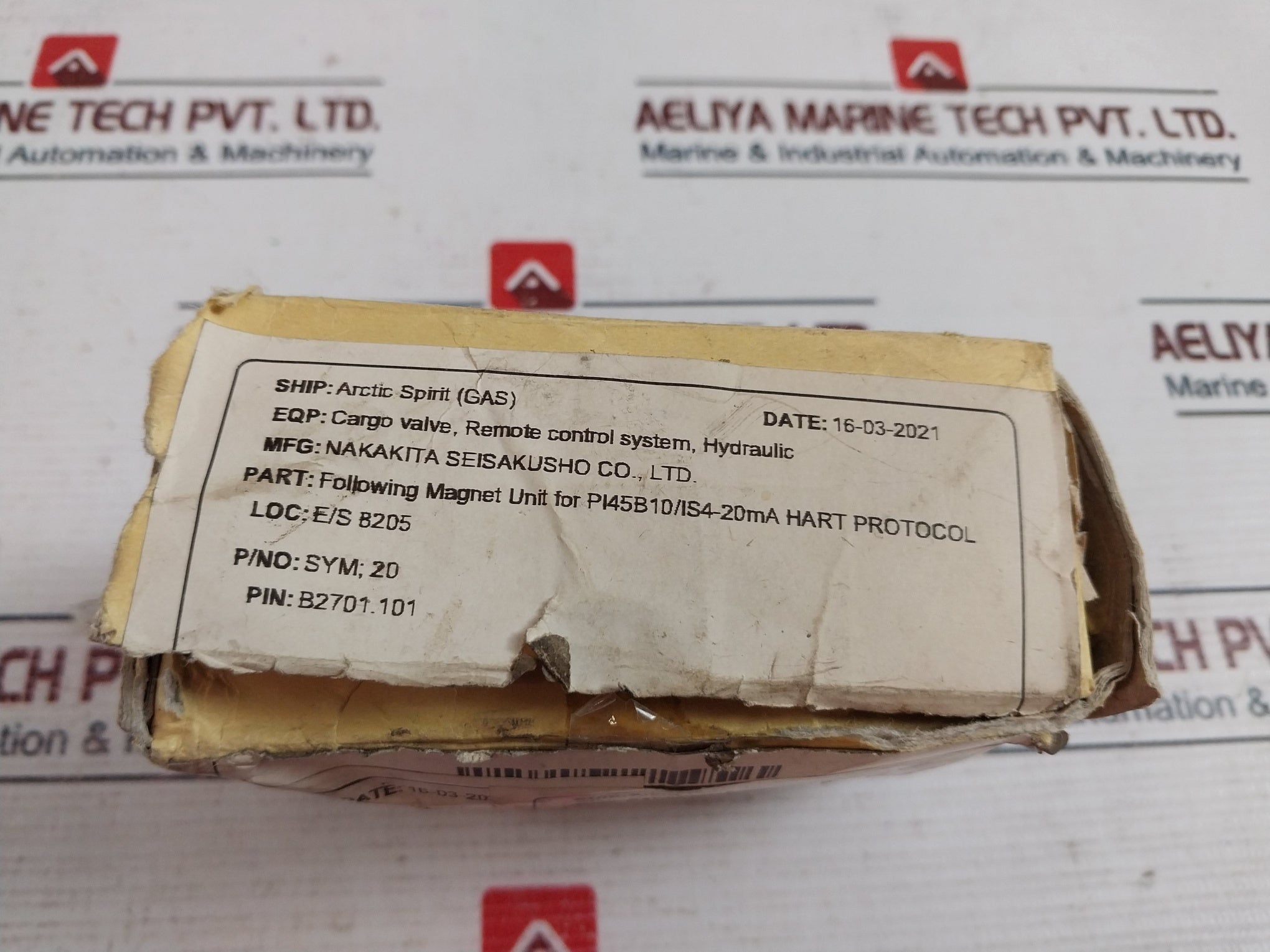 Nakakita Seisakusho Sym:20 Magnet Unit Hart Protocol Pi45B10/Is4-20Ma