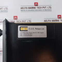C.E.E. Itv 7366 Three Pole Over Current Relay 100V