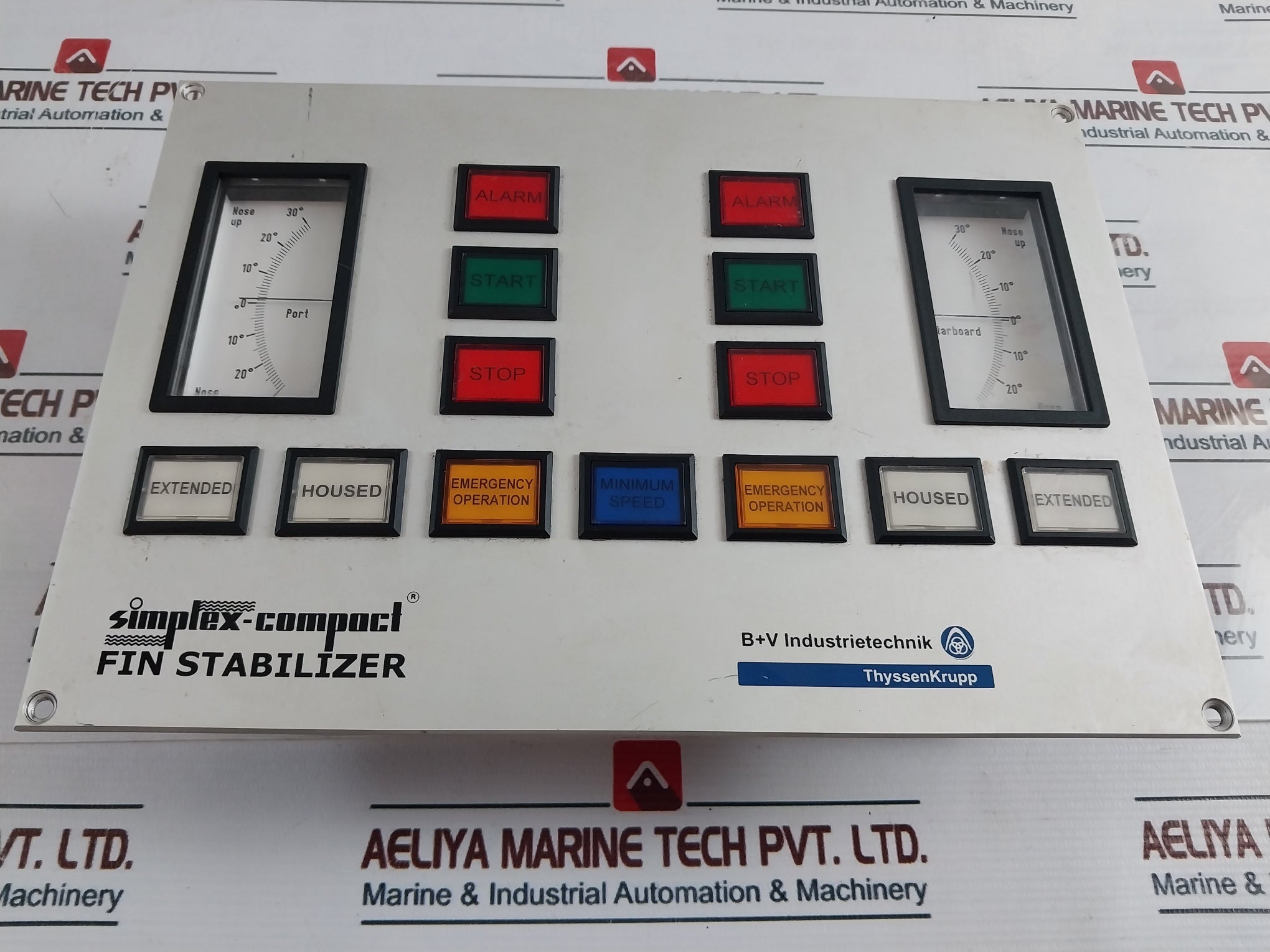 B+V Industrietechnik Simplex Compact Fin Stabiliser Control S-panel V1.3
