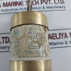 Sg Controls 315A Hbc Fuse Link 415Vac