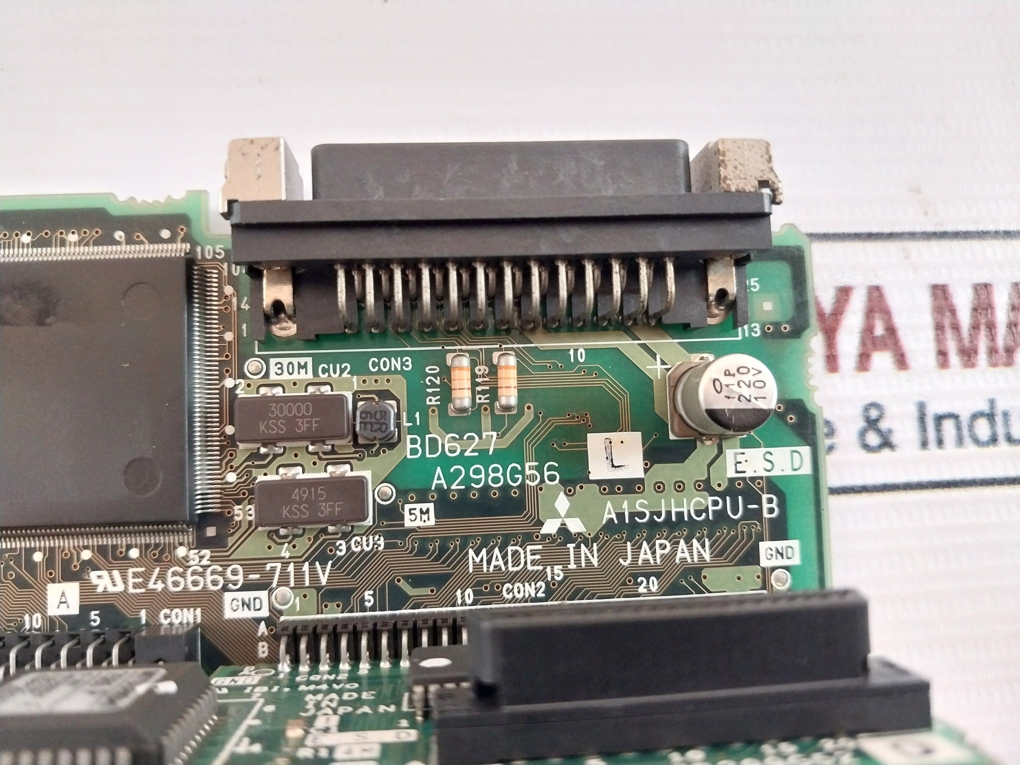 Mitsubishi A1Sjhcpu-b Control Board Bd627B299H02