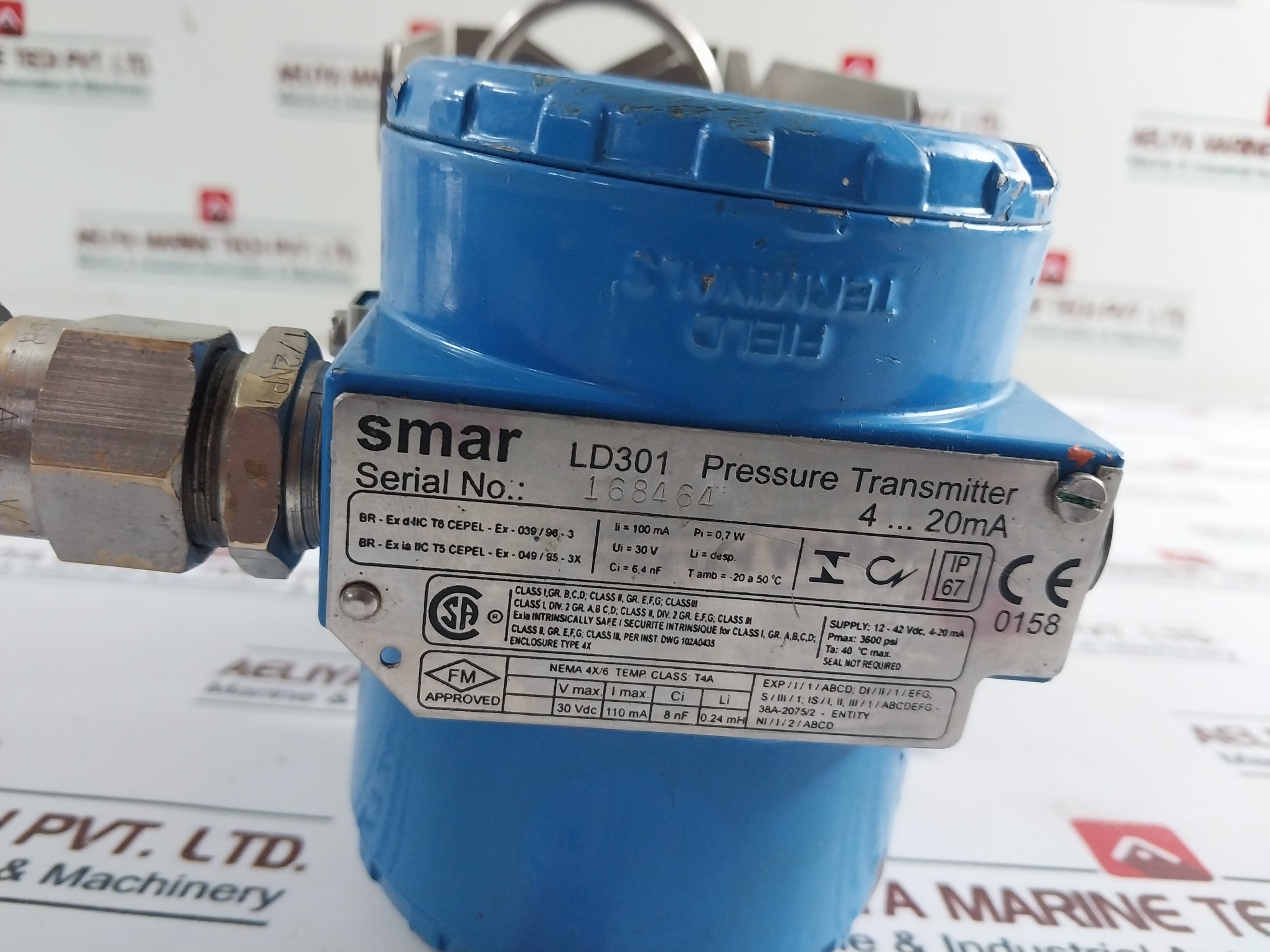 Smar Ld301 Pressure Transmitter 30 Vdc