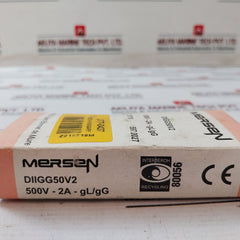 Lot Of 5X Ferraz Shawmut DIIGG50V2 Fuse Link 2A 500V