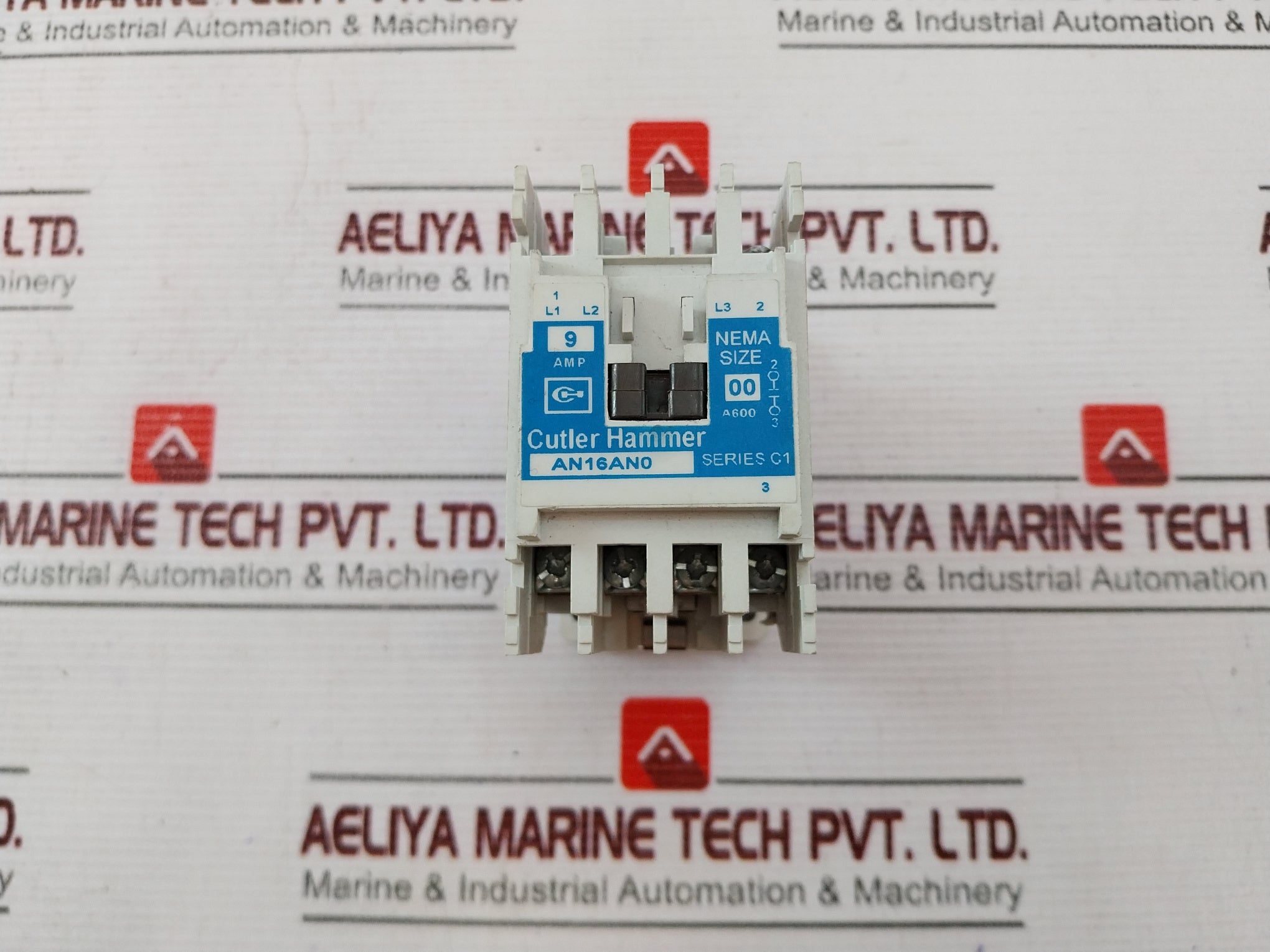 Cutler Hammer An16An0 Motor Starter 600V 9A 60Hz