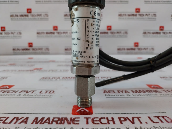 Wika Is-20-s-bbs-gb-azgdliux1-zzz Pressure Transmitter 2 Meter Cable