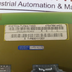Siemens 6Se7024-7Ud84-1Hg0 Fuse Link Printed Circuit Board Module, X B C D/A
