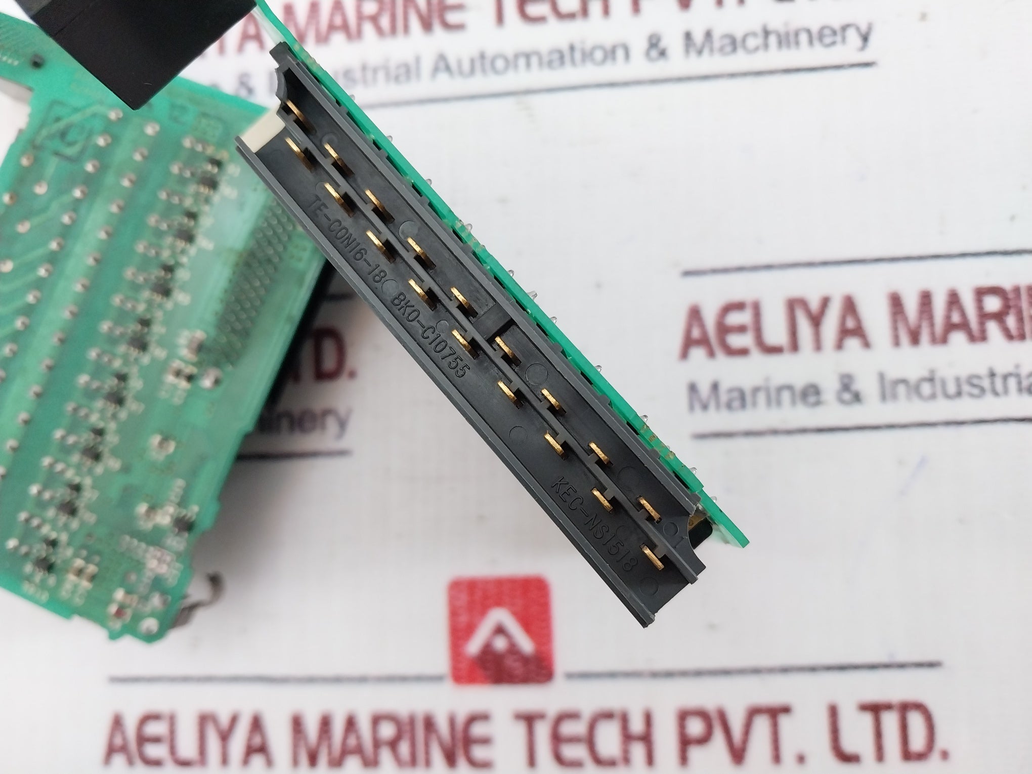 Pcb Card For Mitsubishi Qy10 ( N ) Q Series Output Module Te-con16-18