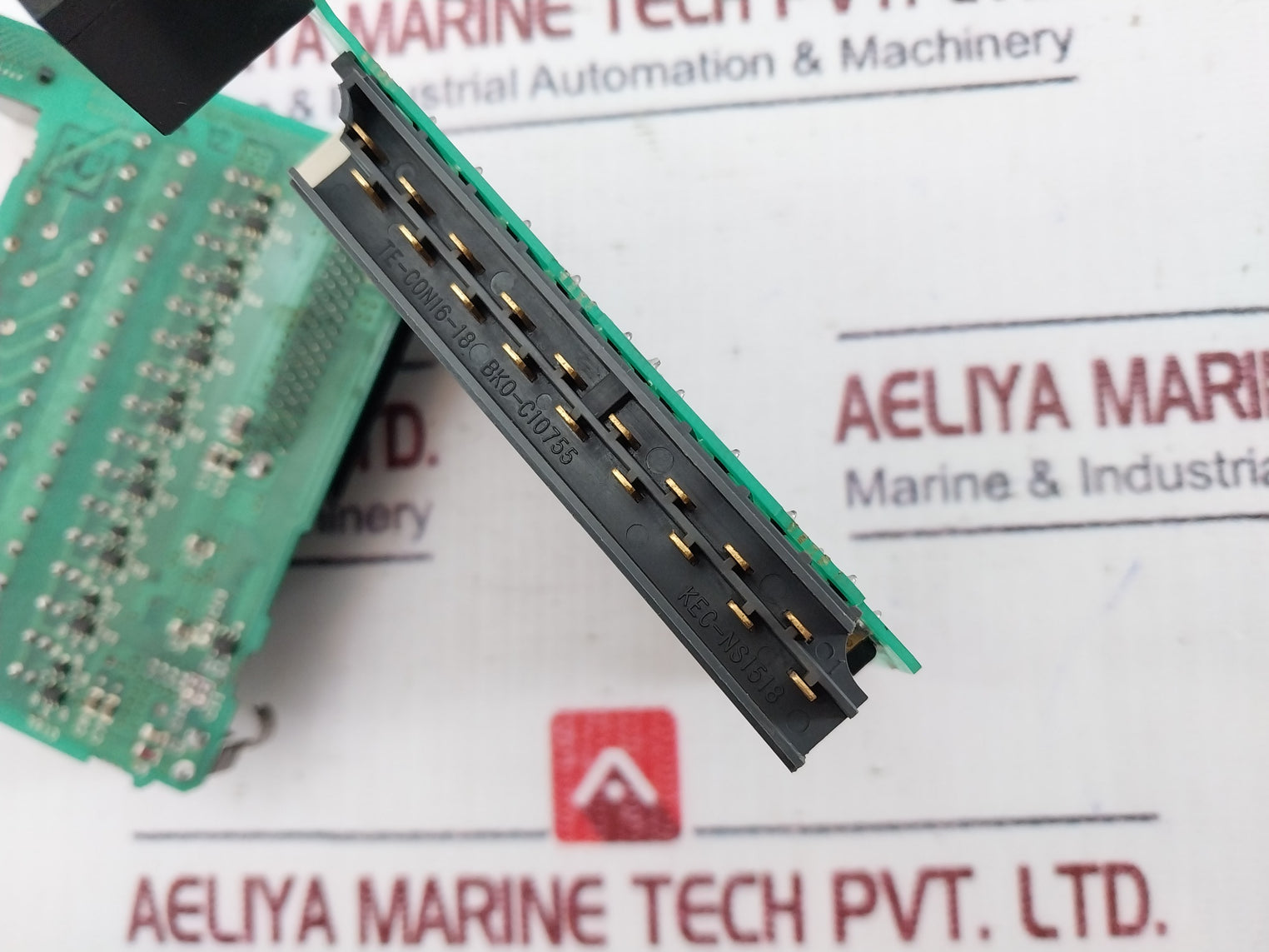 Pcb Card For Mitsubishi Qy10 ( N ) Q Series Output Module Te-con16-18