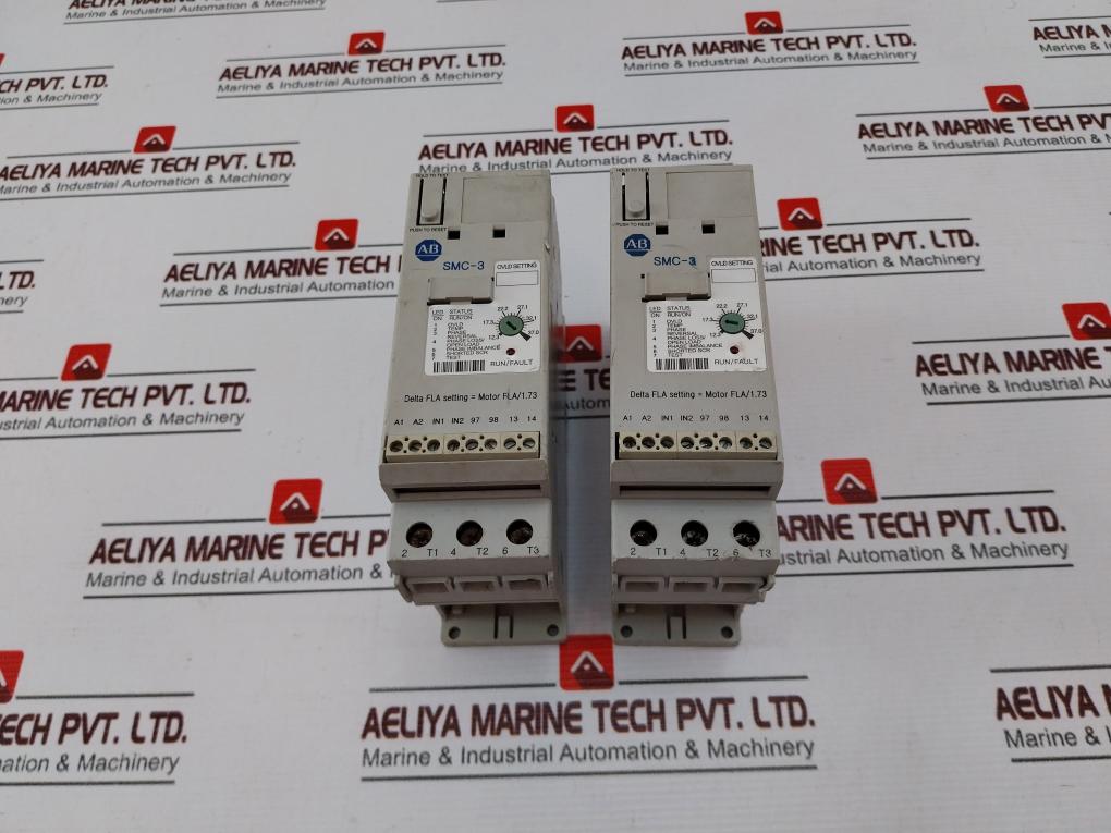 Allen-bradley 150-c37Nbd Soft Starter Smc-3 Ser B 50/60Hz