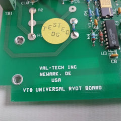 90001405 Universal Rvdt Board Val-tech