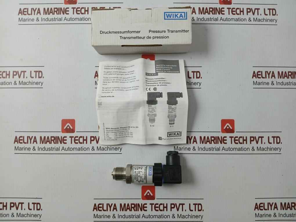 9013466 Pressure Transmitter Wika -1…0 Bar