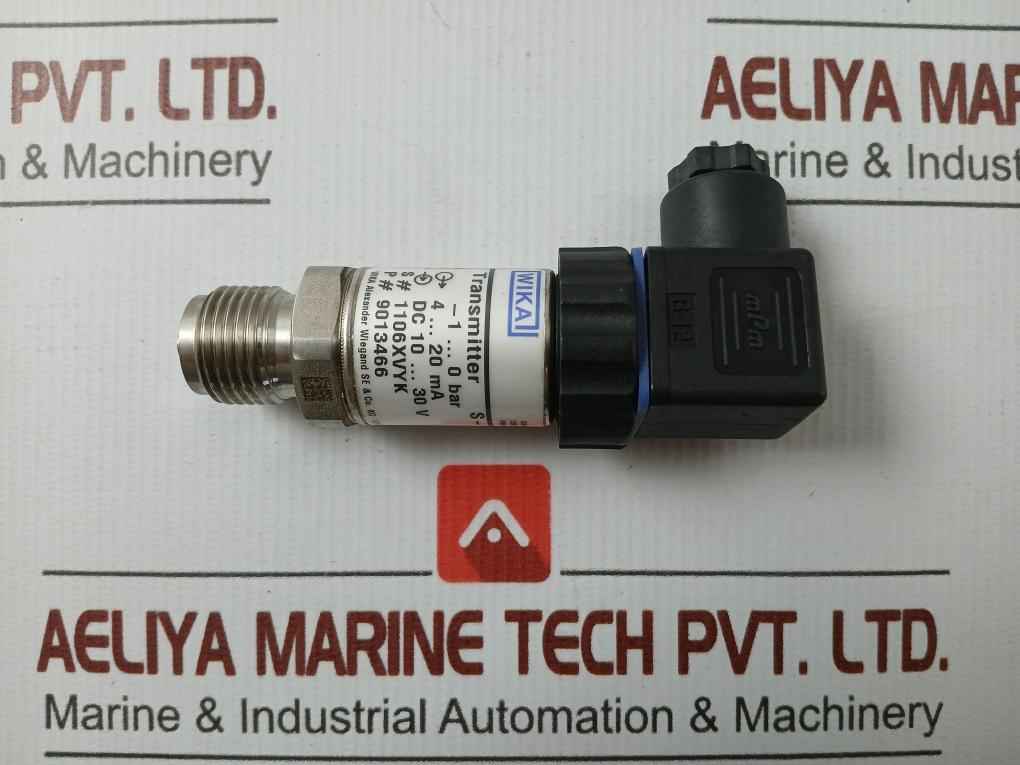 9013466 Pressure Transmitter Wika -1…0 Bar