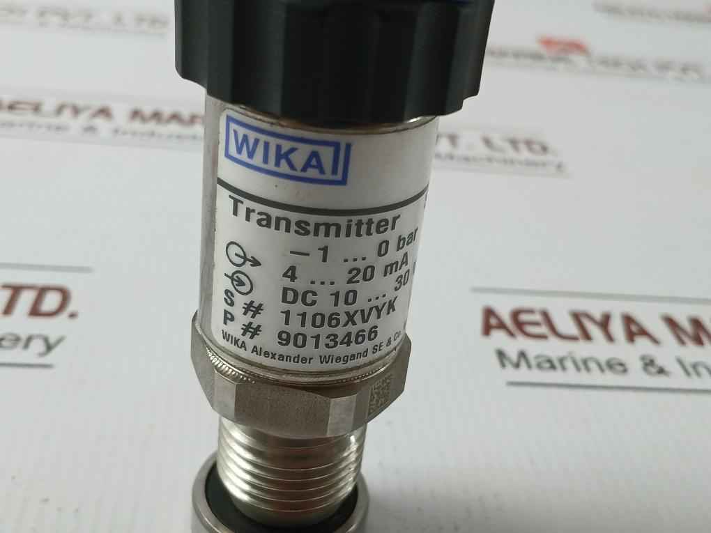 9013466 Pressure Transmitter Wika -1…0 Bar