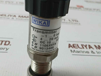 9013466 Pressure Transmitter Wika -1…0 Bar