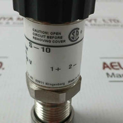 9013466 Pressure Transmitter Wika -1…0 Bar