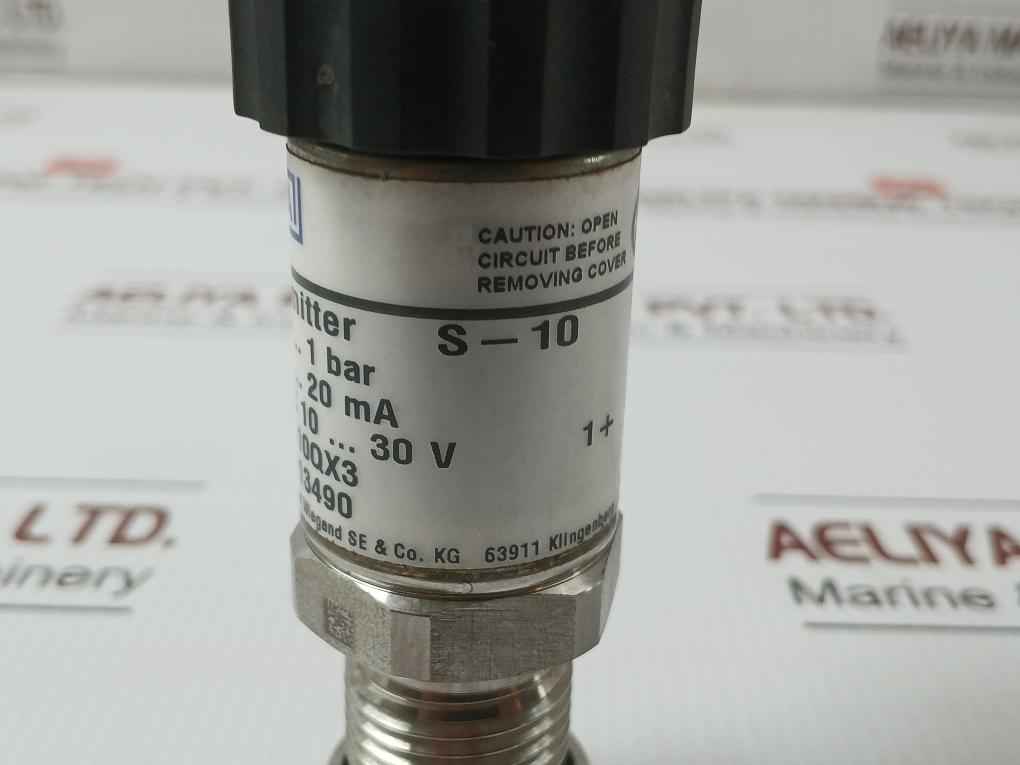 9013490 Wika 0..1 Bar Pressure Transmitter Dc 10..30 V