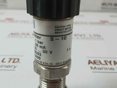 9013490 Wika 0..1 Bar Pressure Transmitter Dc 10..30 V