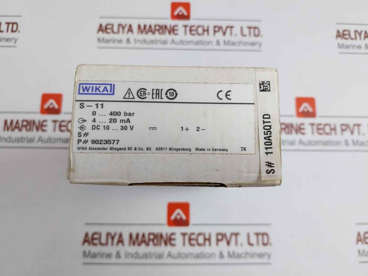 9023577 Pressure Transmitter Wika