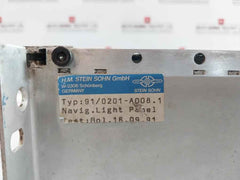 91/0201-a008.1 Navigation Light Panel E401.1A, E405.1 A H.M. Stein Sohn