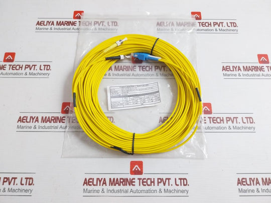 9/125 Duplex Single Mode Fiber Optic Patch Cable 25M Fpc-st-sc-03-d-l-025 St-sc, 350 Gm