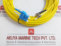9/125 Duplex Single Mode Fiber Optic Patch Cable 25M Fpc-st-sc-03-d-l-025 St-sc, 350 Gm