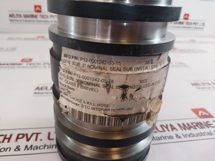 Dtc International P12-0001242-03-15 Seal Sub, 3” Nominal Seal Sub