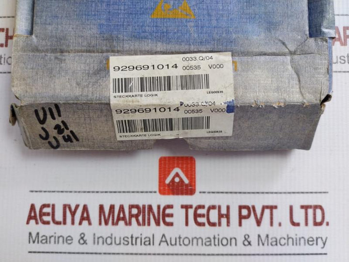 929691014 Logic Panel Card Liebherr