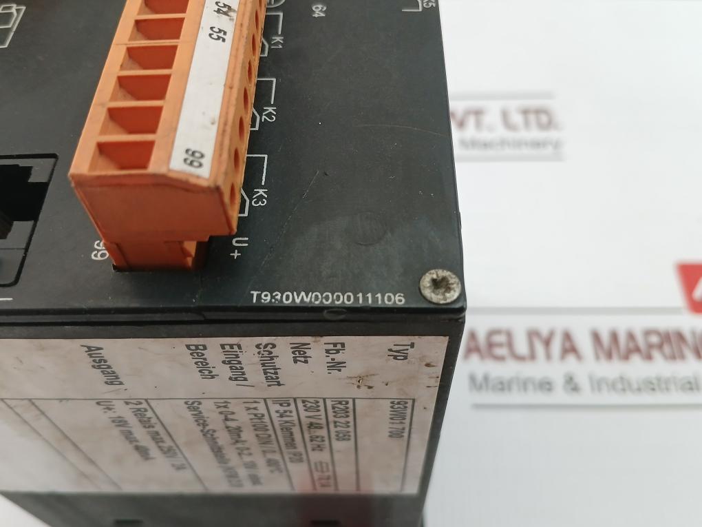 93W01 700 Electric Controller 230V 48-62Hz Wiesloch