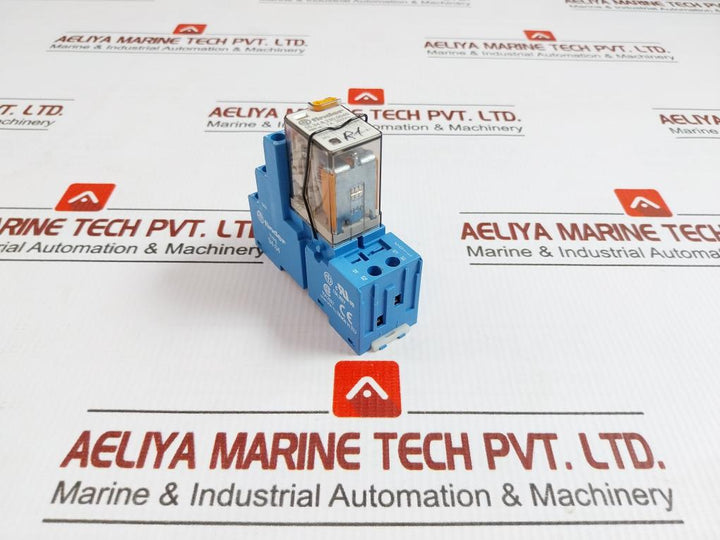 94.04 55.34.8.230.0040 Finder 230V Ac 10A Ass Interface Relay With Socket Module