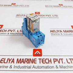 94.04 55.34.8.230.0040 Finder 230V Ac 10A Ass Interface Relay With Socket Module