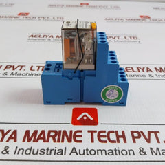 94.04 55.34.8.230.0040 Finder 230V Ac 10A Ass Interface Relay With Socket Module
